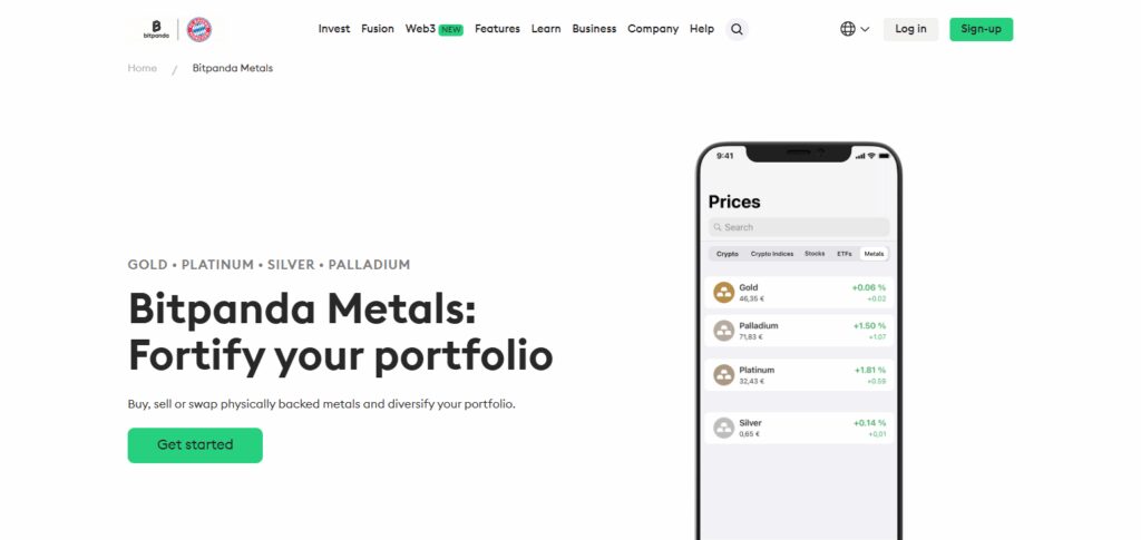“How to Convert Crypto into Gold Instantly in 2025” 7 Bitpanda Metals