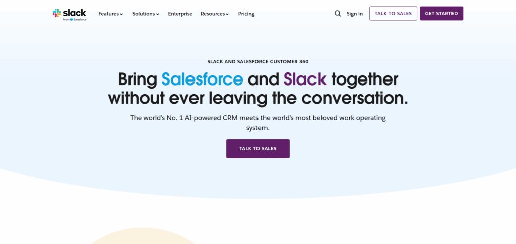 Slack with Salesforce Integration