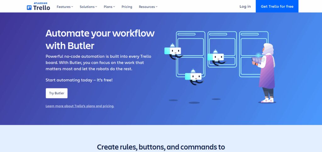 Trello + Butler Automation