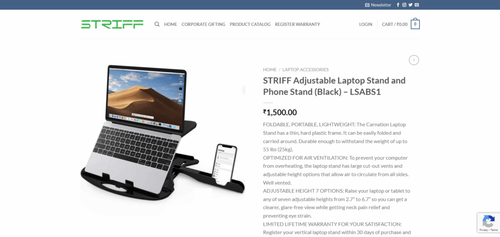 STRIFF Laptop Stand