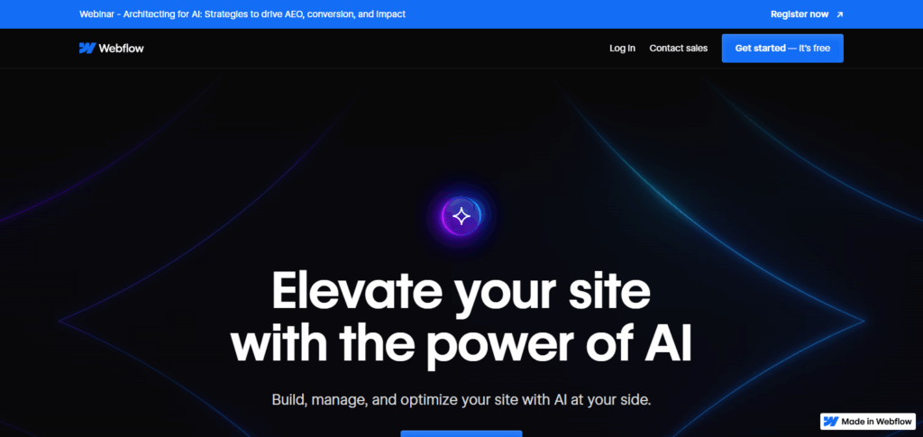 10 Best in Technology for AI Creators: Top AI Tools for Content, Video & Design 11 Webflow AI