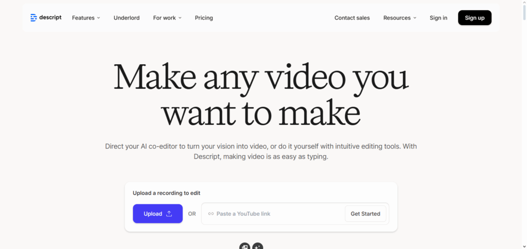 10 Best in Technology for AI Creators: Top AI Tools for Content, Video & Design 8 Descript