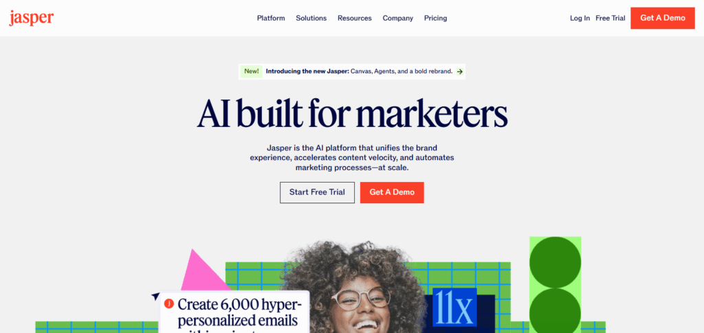 10 Best in Technology for AI Creators: Top AI Tools for Content, Video & Design 6 Jasper AI