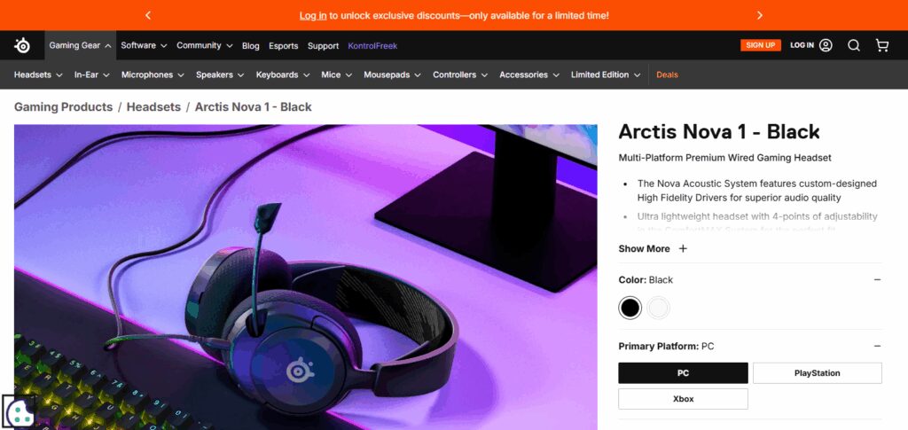 SteelSeries Arctis Nova 1