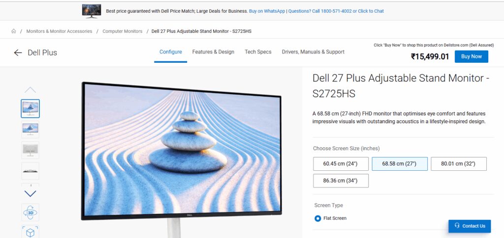 10 Best Gaming Monitors with Eye Comfort Mode 3 Dell S2725HS
