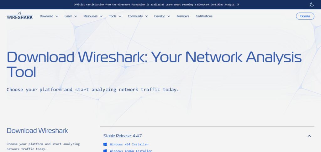 Step 1: Install and Open Wireshark