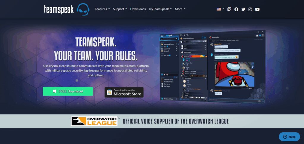9 Best Voice Chat Apps for Lag-Free Gaming 4 TeamSpeak
