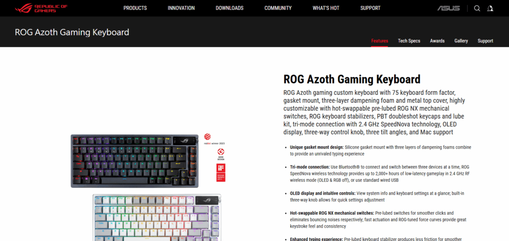 ASUS ROG Azoth