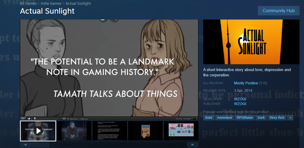 10 Best Games with Built-in Mental Health Features 11 Actual Sunlight
