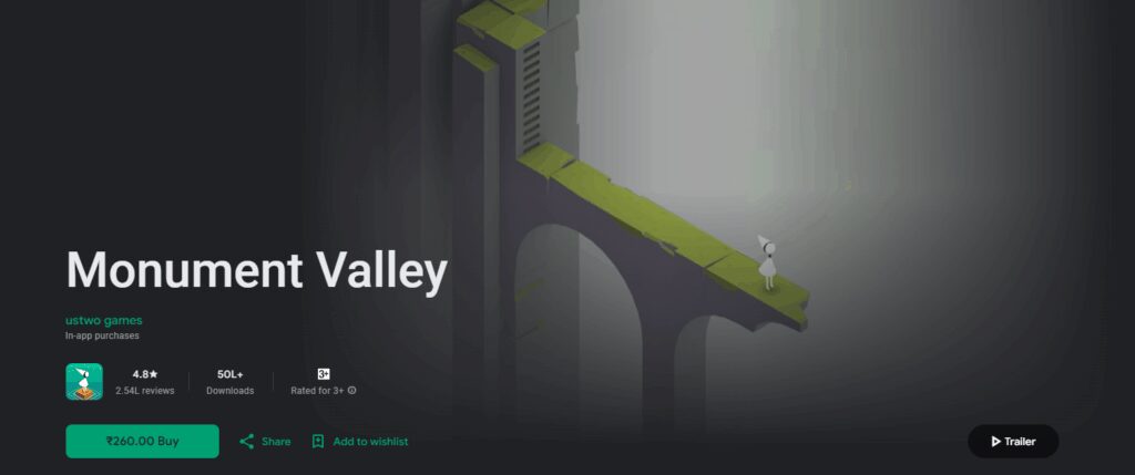 10 Best Offline Games to Play on a Plane 2 Monument Valley