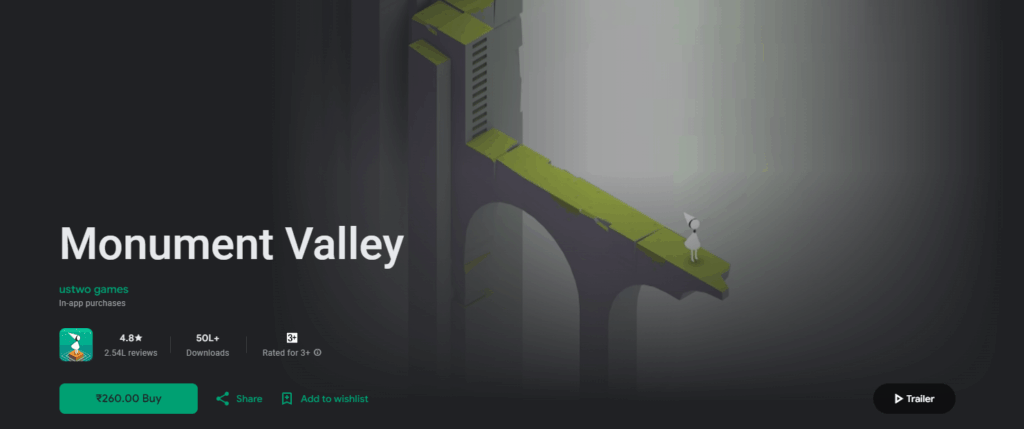 10 Best Offline Games to Play on a Plane 2 Monument Valley