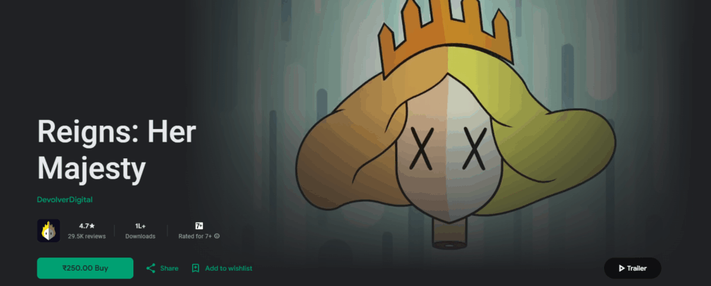 10 Best Offline Games to Play on a Plane 5 Reigns: Her Majesty