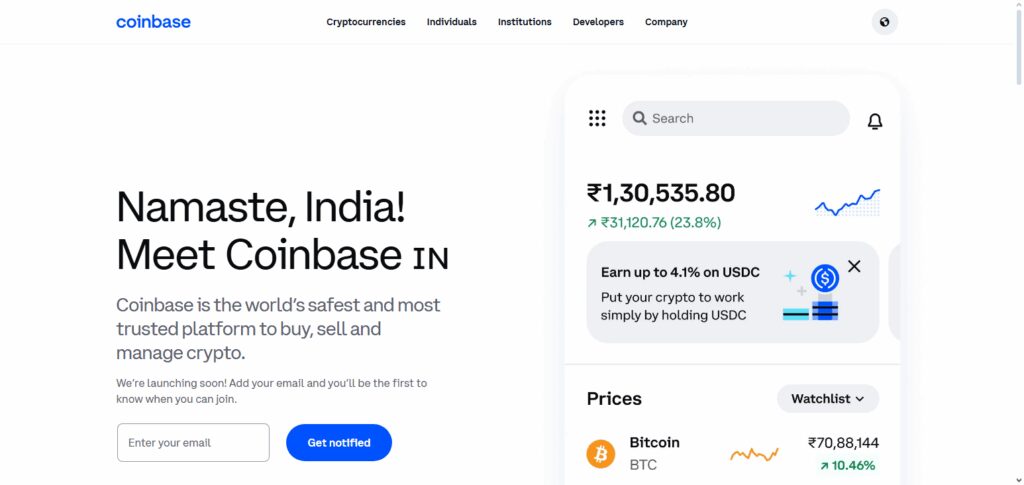 Coinbase Exchange
