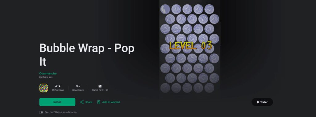  Bubble Wrap