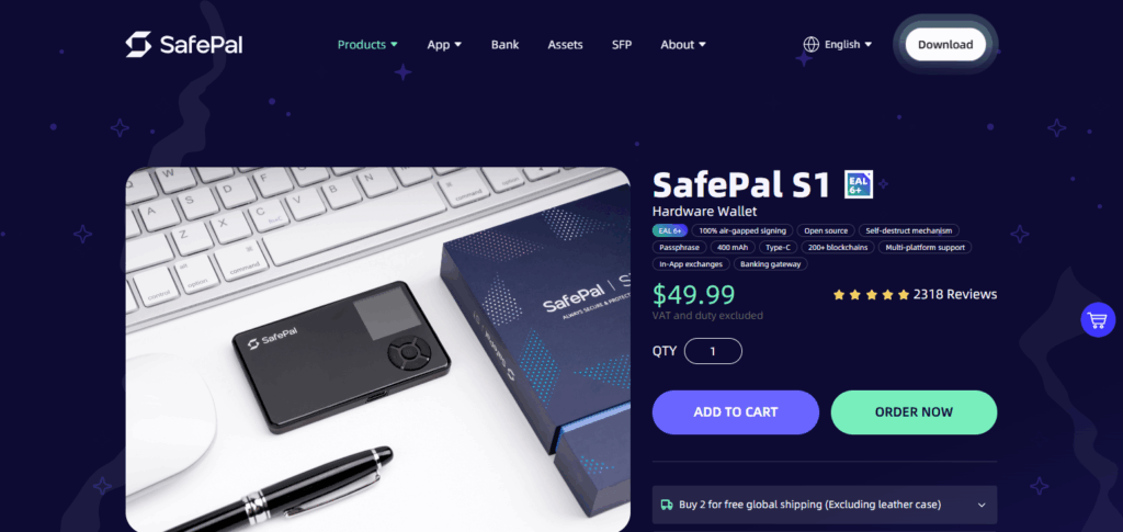 9 Best Crypto Hardware Wallet Uk 6 SafePal S1