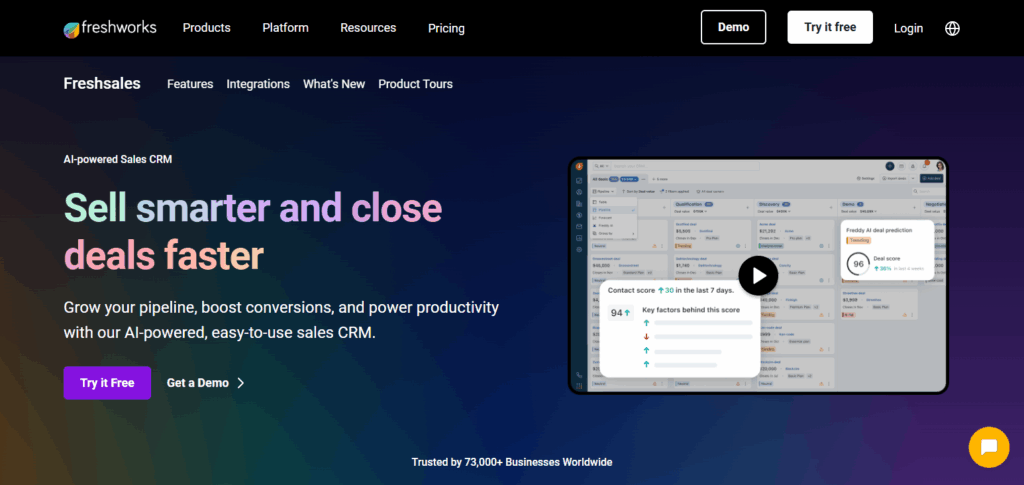 10 Best HubSpot Alternatives for CRM and Marketing in 2025 8 Freshsales