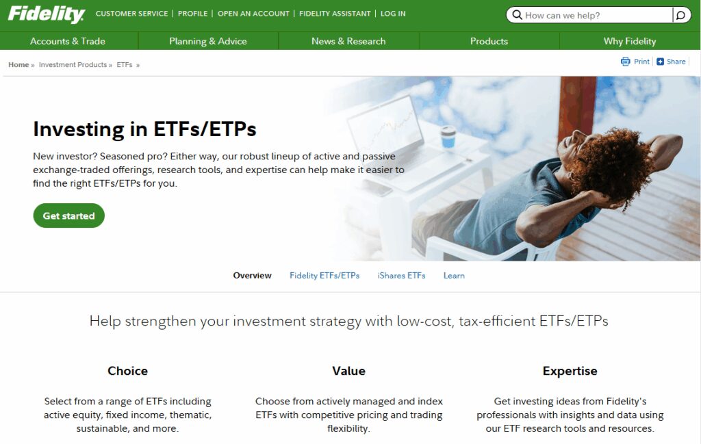 Step 1: Access your Fidelity Account