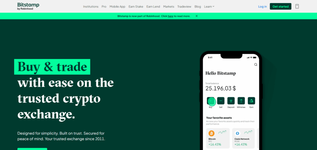 10 Best Reku Crypto Exchange Alternatives and Competitors 9 Bitstamp