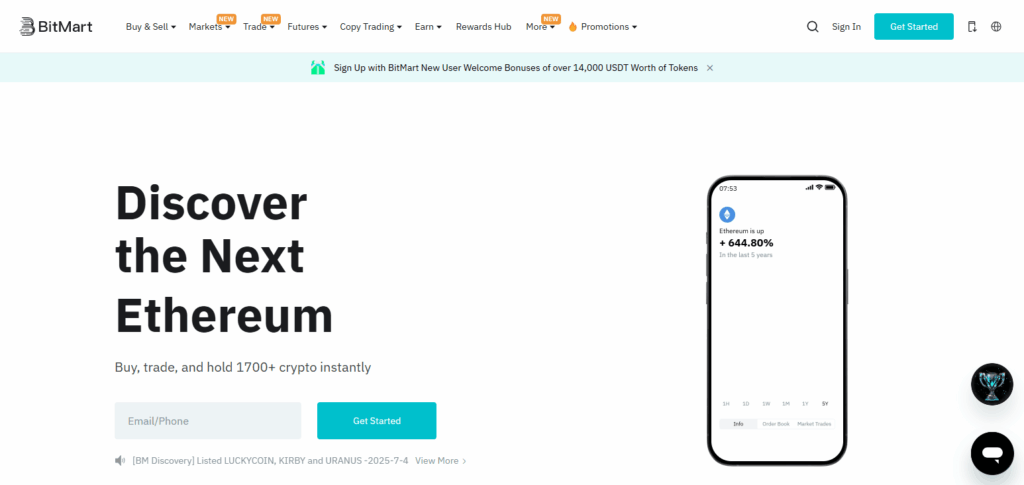 10 Best Reku Crypto Exchange Alternatives and Competitors 8 BitMart