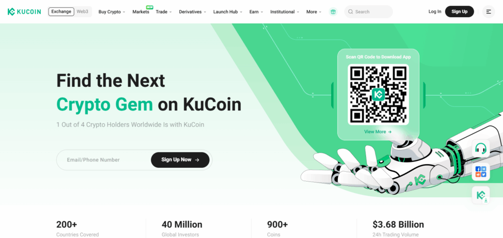 10 Best Reku Crypto Exchange Alternatives and Competitors 4 KuCoin