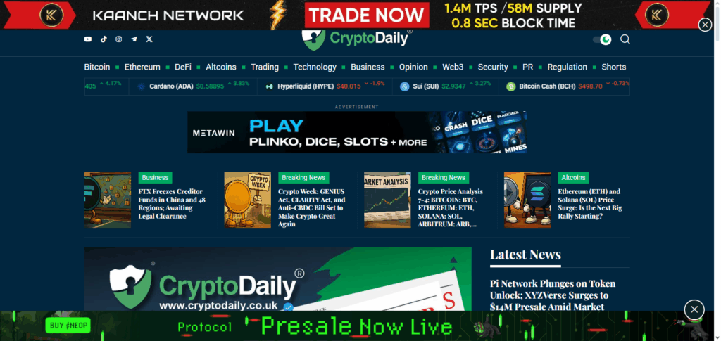 10 Best Fawanews Alternatives for News & Updates 11 CryptoDaily.co.uk