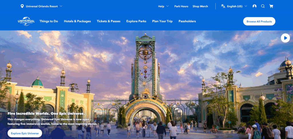 How to Buy Express Pass for Epic Universe – Step-by-Step Guide 4 Go to Universal Orlando Website