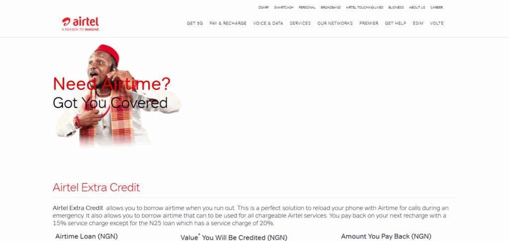 About Airtel Airtime 