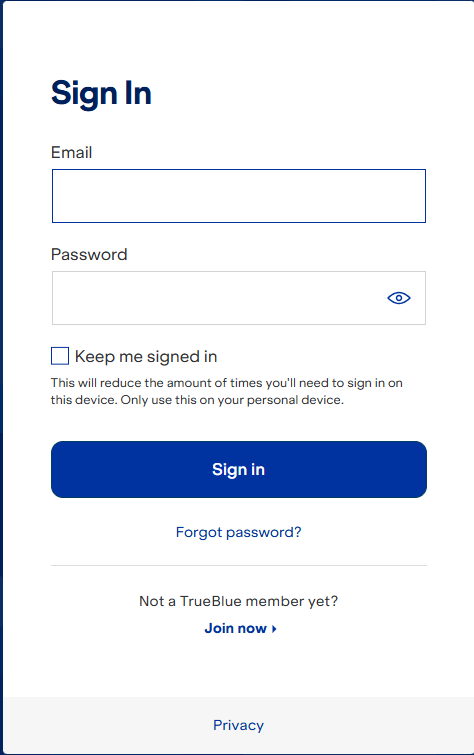 How to Buy JetBlue Points Easily Online 4 Sign into your TrueBlue Account