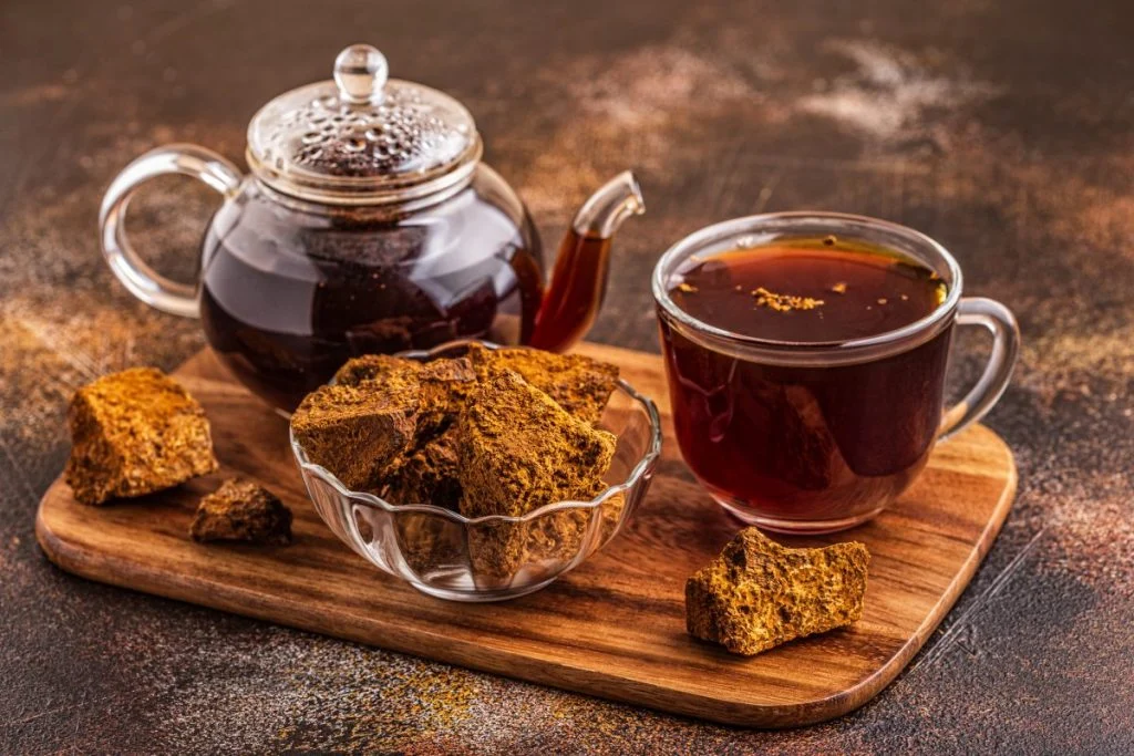 10 Healthy Coffee Alternatives 9 Chaga Mushroom Tea