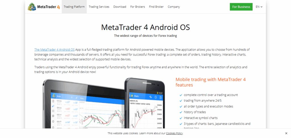 Access MT4 Mobile App
