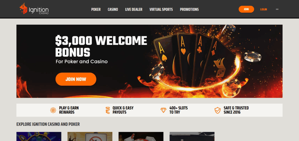 7 Best Casino Credit Card Sites for Fast & Secure Deposits 5 Ignition Casino
