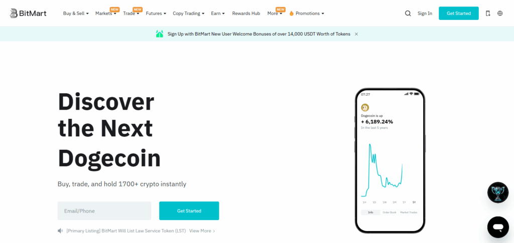 10 Best HashKey Global Alternatives and Competitors 9 BitMart