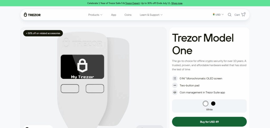 Trezor Model One