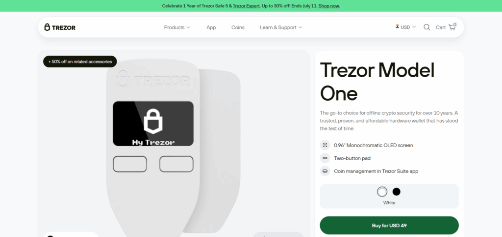 Trezor Model One