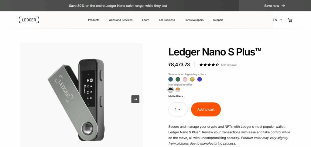 Ledger Nano S Plus