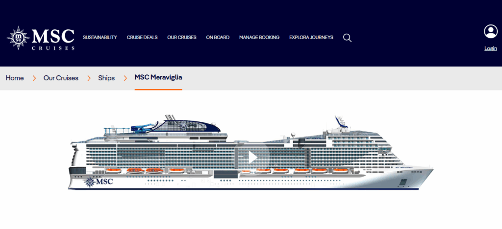 10 Best Casino Cruise Ships 4 MSC Meraviglia