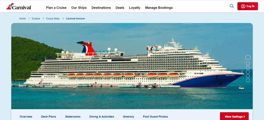 10 Best Casino Cruise Ships 5 Carnival Horizon