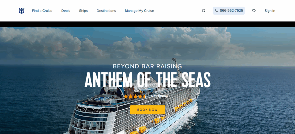 10 Best Casino Cruise Ships 9 Royal Caribbean – Anthem of the Seas