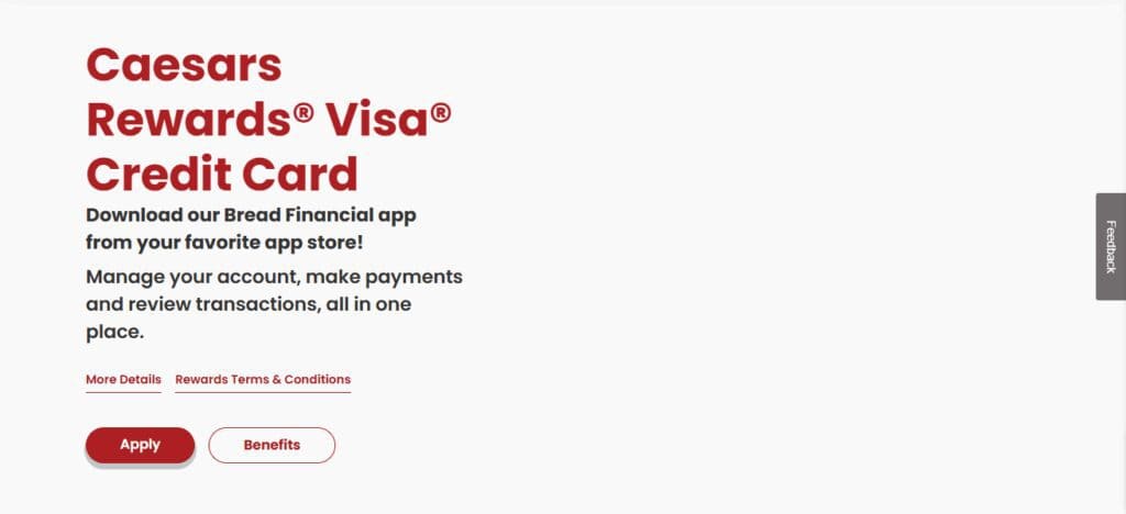 Caesars Rewards® Visa®