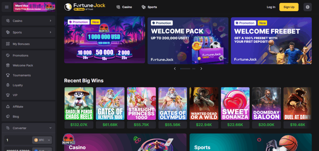 10 Best Bitcoin Cashback Casinos & Gambling Sites 11 Fortune Jack