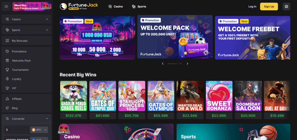 10 Best No Account Crypto Casinos & Gambling Sites 11 Fortune Jack