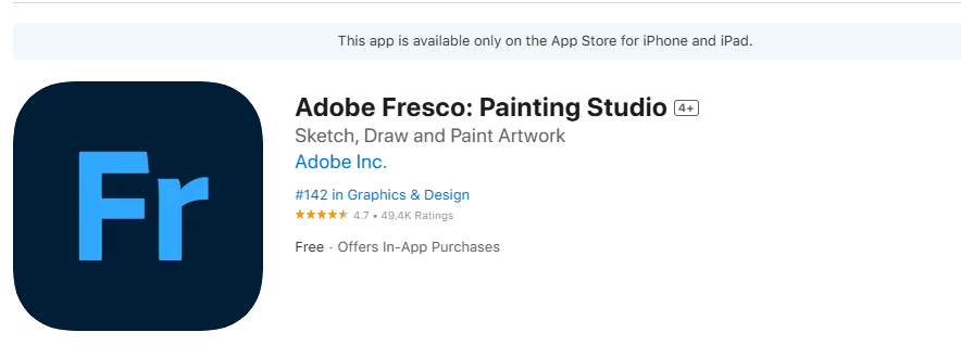 9 Best Apps for Drawing on Ipad Free 2 Adobe Fresco