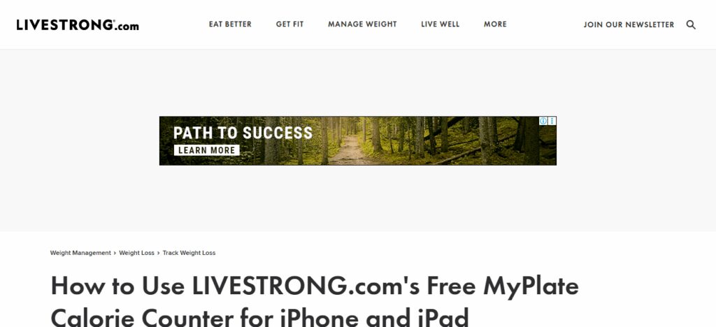 MyPlate by Livestrong