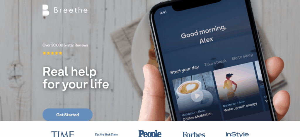 9 Best Apps To Start Mindfulness Therapy 5 Breethe