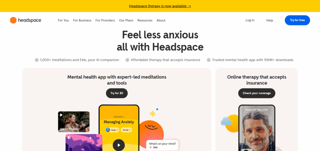 8 Best Apps to Start Mindfulness Worksheets 2 Headspace