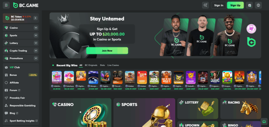 10 Best Crypto & Bitcoin Casinos in the UK (2025) 8 BC.Game