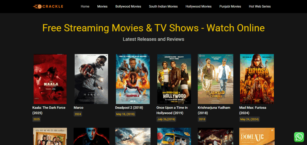10 Best Apps for Roku You Must Try in 2025 4 Crackle