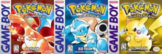Pokémon Red / Blue / Yellow
