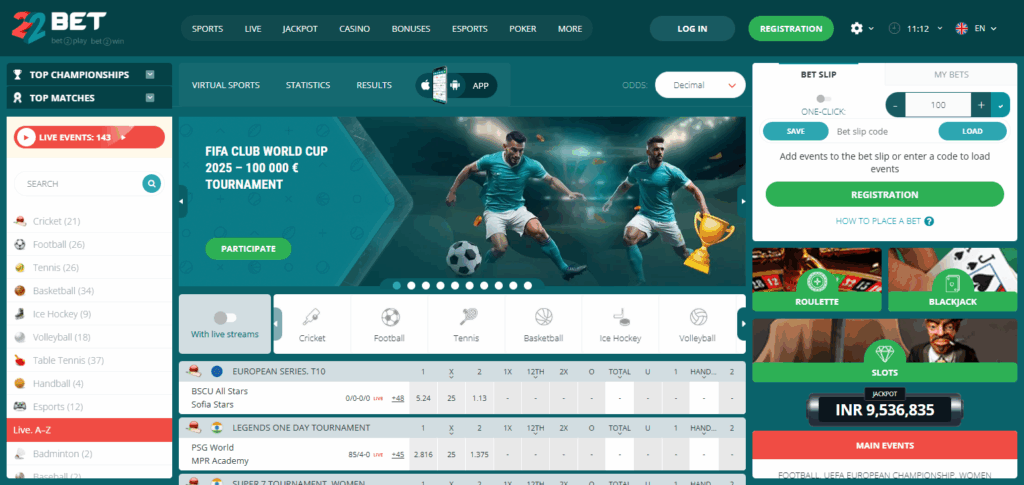 22Bet