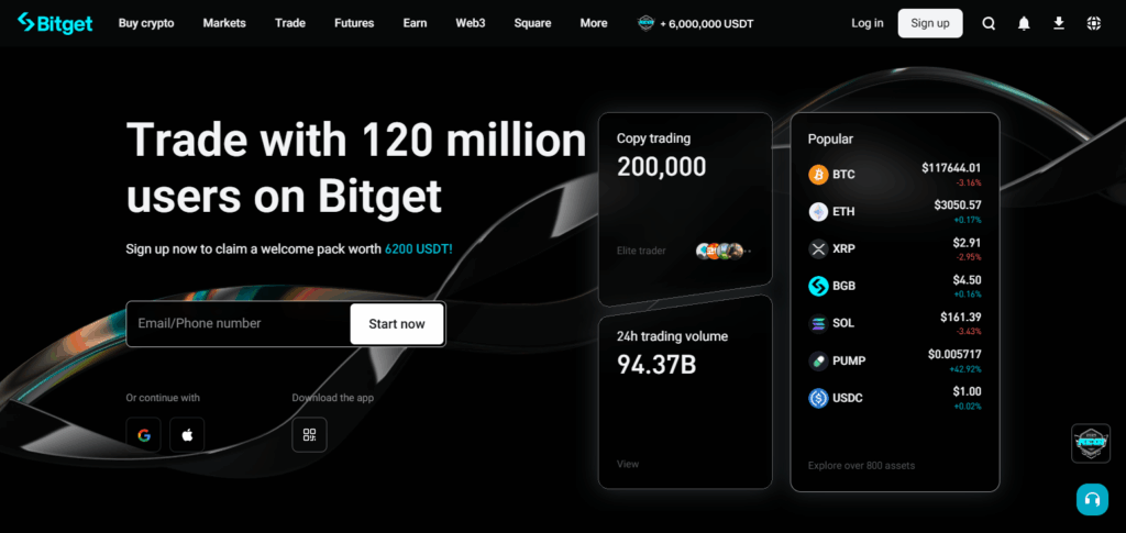 10 Best Kucoin Alternative in South Africa 8 Bitget